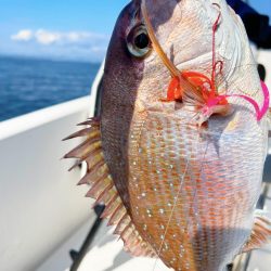 今日はタイラバ釣り